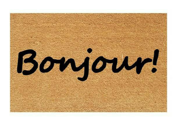 Bonjour Coir Doormat