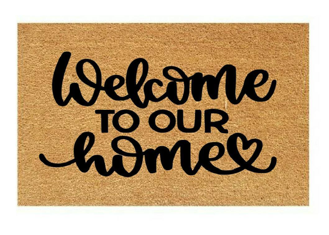 Welcome To Our Home Coir Doormat
