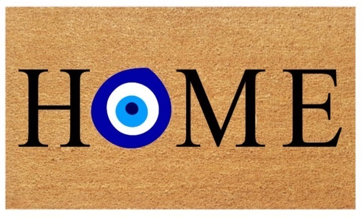 Home Coir Doormat (Evil Eye)