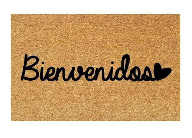 Bienvenidos Coir Doormat