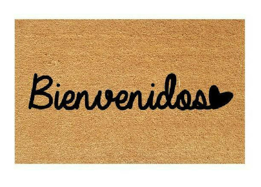 Bienvenidos Coir Doormat
