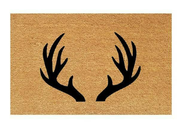 Antlers Coir Doormat