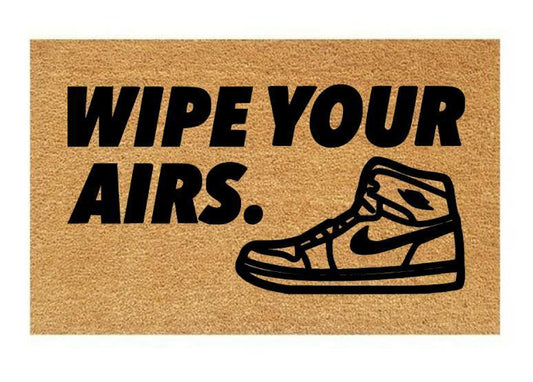 Wipe Your Airs Coir Doormat