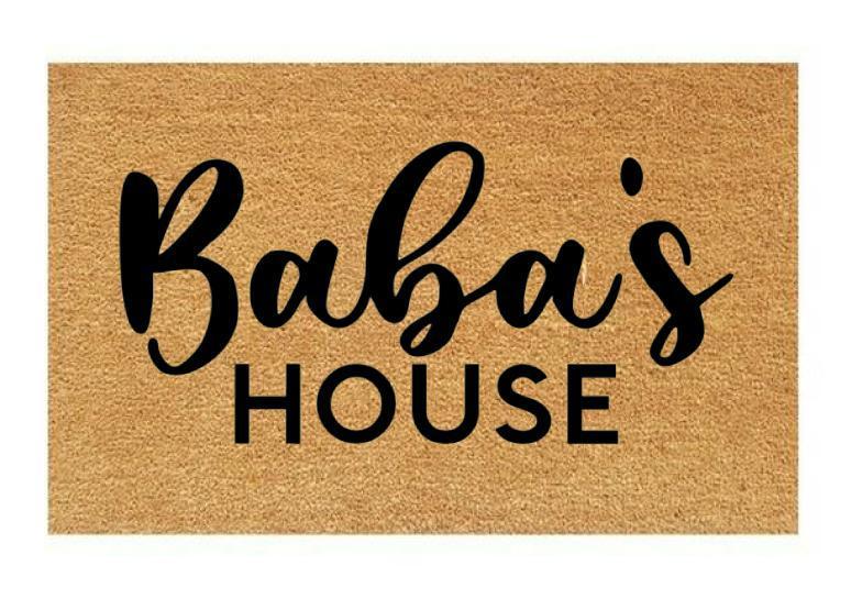 Baba's House Coir Doormat
