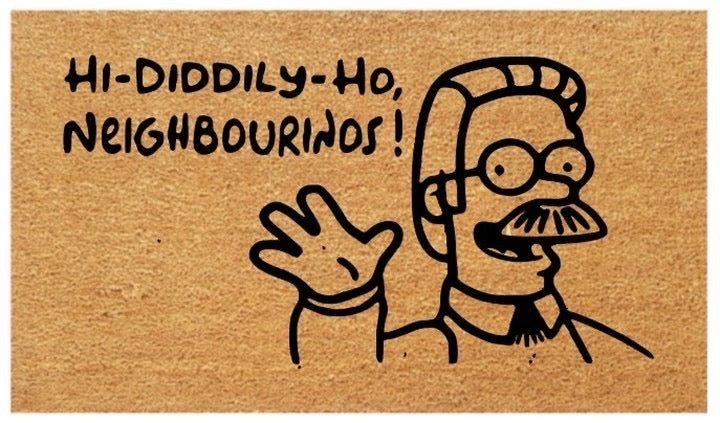 Neighbourinos Coir Doormat