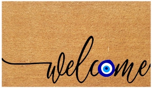 Welcome Doormat (Evil Eye)