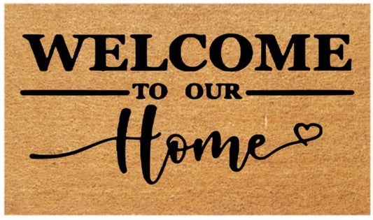 Welcome to our home Coir Doormat