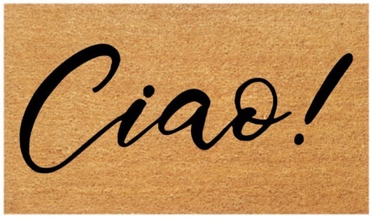 Ciao! Coir Doormat
