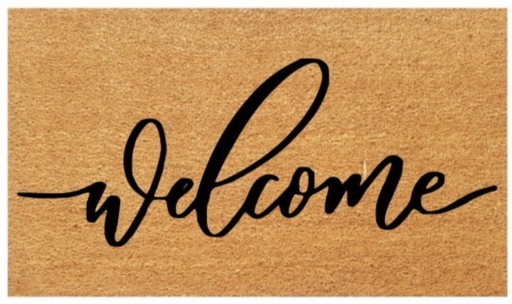 Welcome Coir Doormat