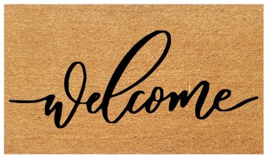 Welcome Coir Doormat